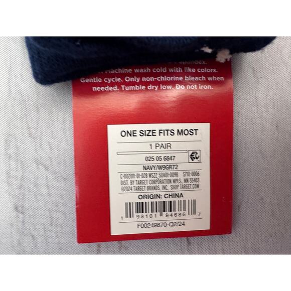 Wondershop Cool Santa and Reindeer Christmas Crew Socks Women's One Size New - Picture 9 of 9